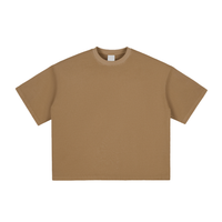 Khaki Boxy Tee