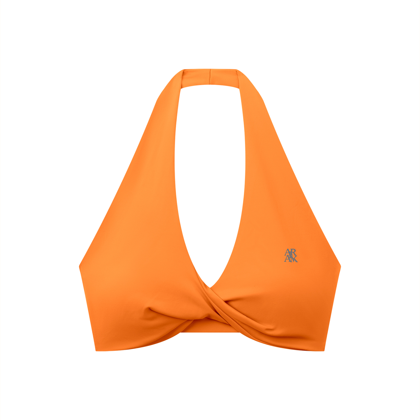 Pleated Halter Sports Bra - Airamak