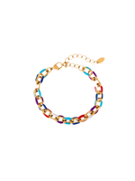 Chromatic Link Bracelet Titanium Steel