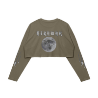 Wolf Moon Long-sleeve Crop