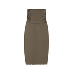 Sculpt Ribbed Maxi Skirt