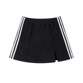 Contrast Side Stripe Slit Skirt - Airamak