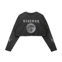 Wolf Moon Long-sleeve Crop
