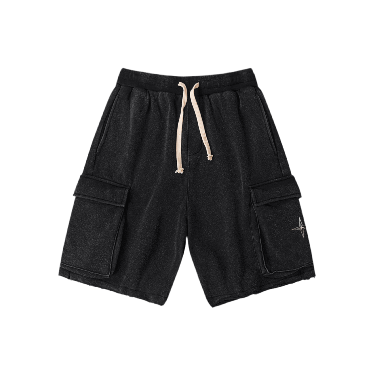 Airamak Black Cargo Shorts