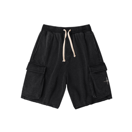 Airamak Black Cargo Shorts