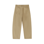 Sandstone Pleated Trousers