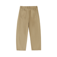 Sandstone Pleated Trousers