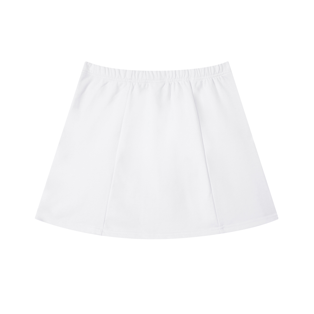 Contrast Side Stripe Slit Skirt - Airamak
