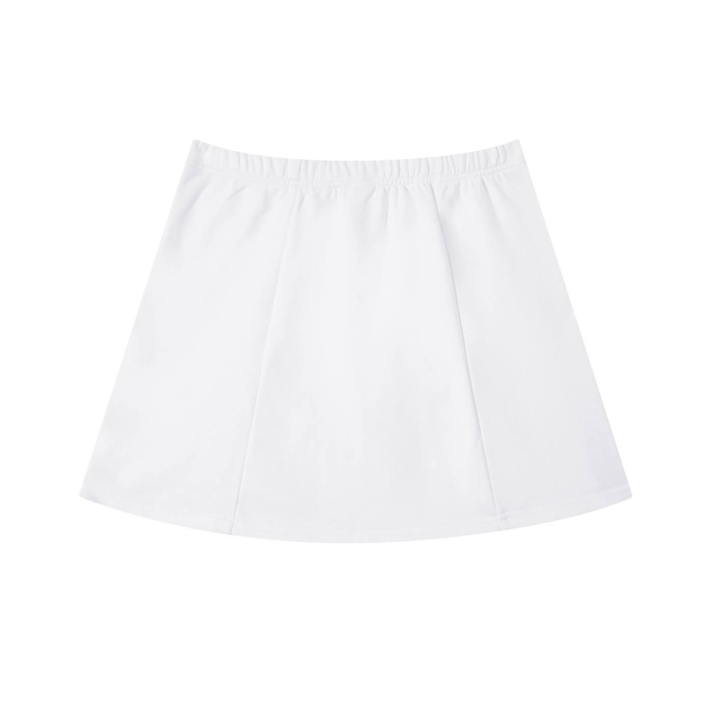 Contrast Side Stripe Slit Skirt - Airamak