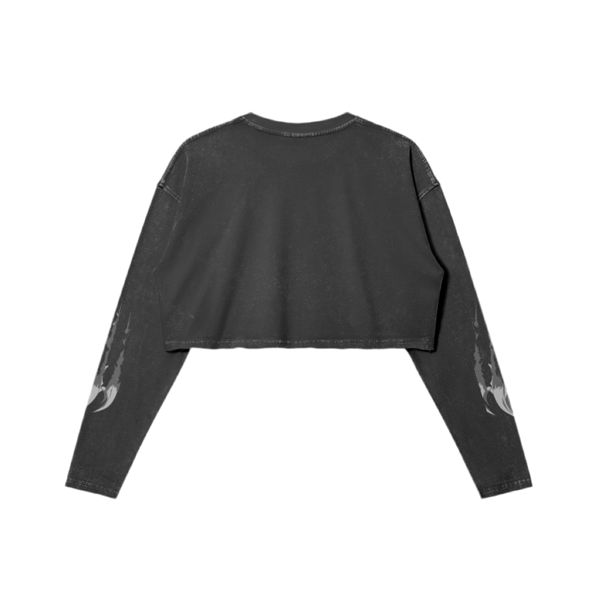 Wolf Moon Long-sleeve Crop