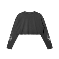 Wolf Moon Long-sleeve Crop