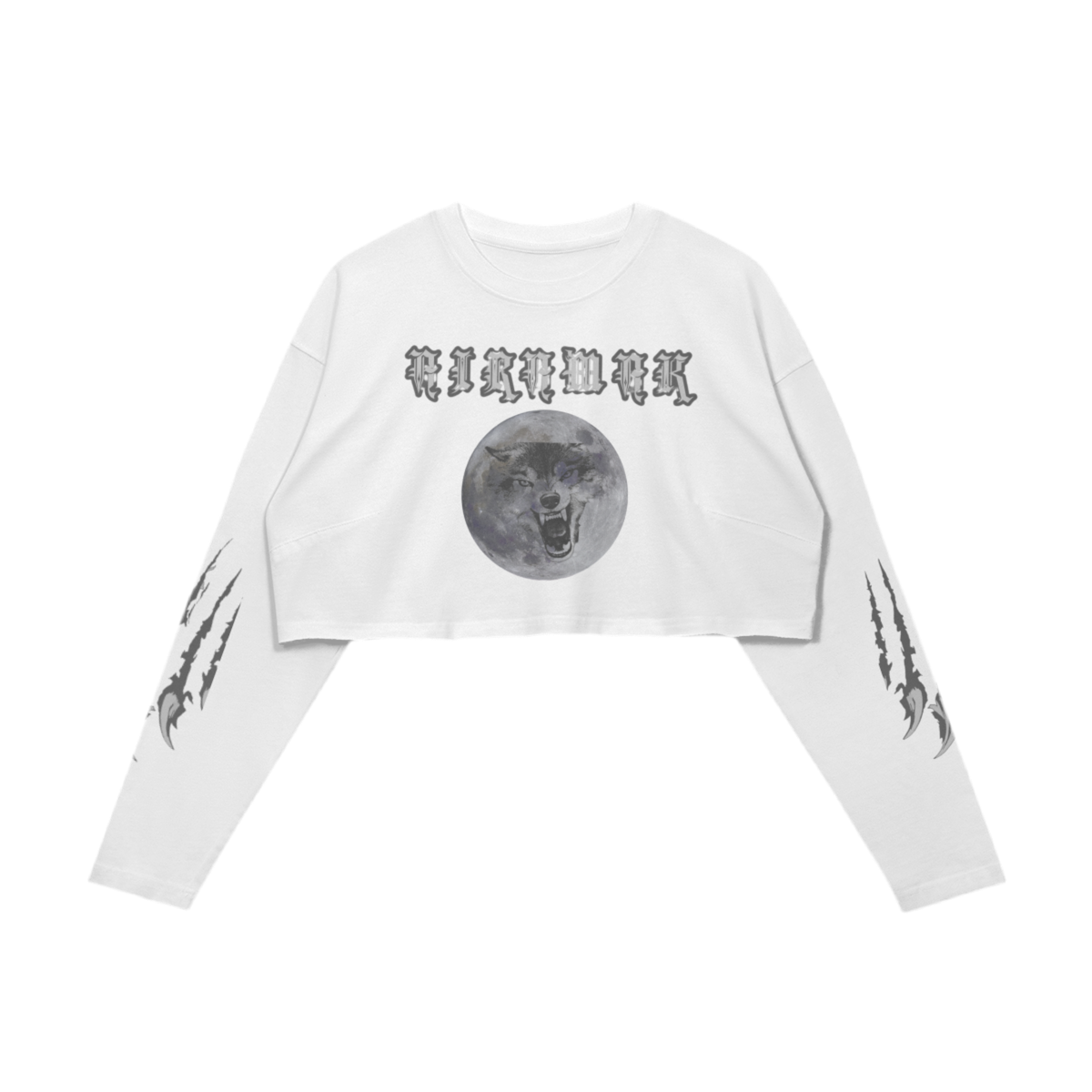 Wolf Moon Long-sleeve Crop