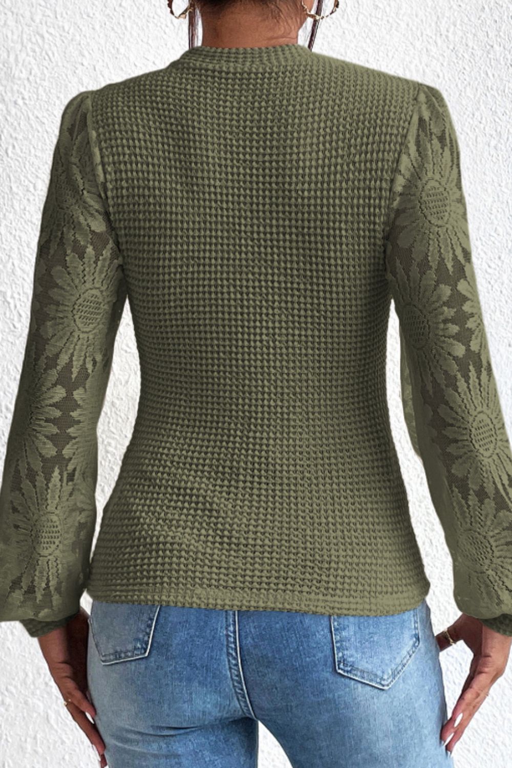 Lace Long Sleeve Top