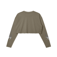 Wolf Moon Long-sleeve Crop