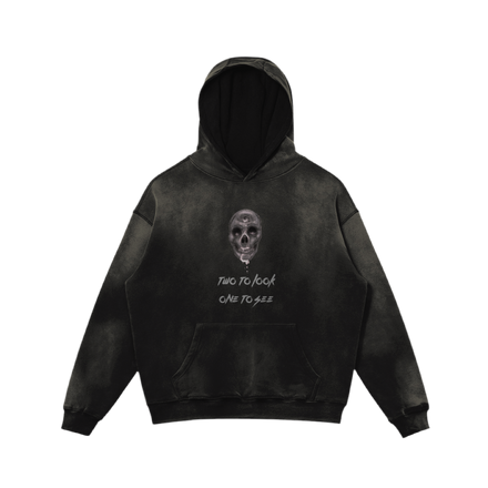 2 To Look Wash Hoodie