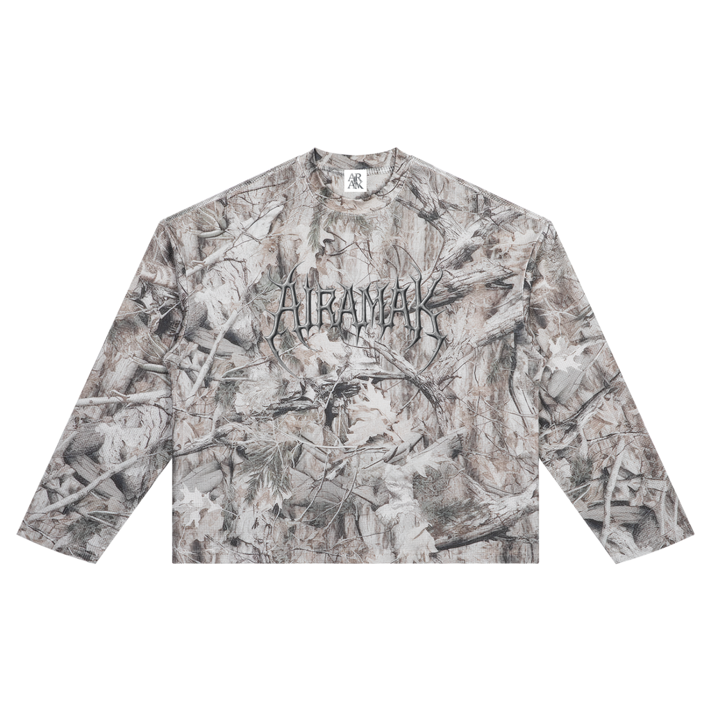 Unisex Tree Camo Waffle T-Shirt