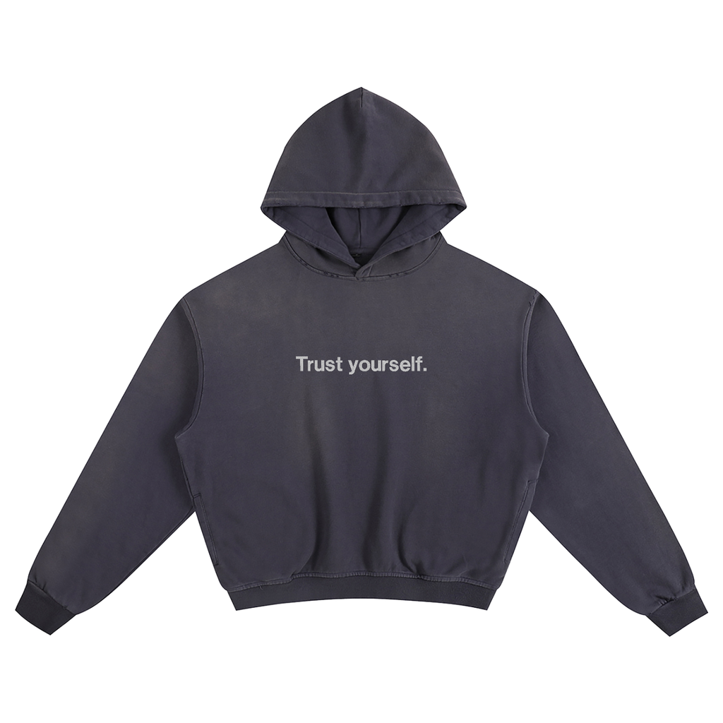 Trust Yourself Boxy Hoodie