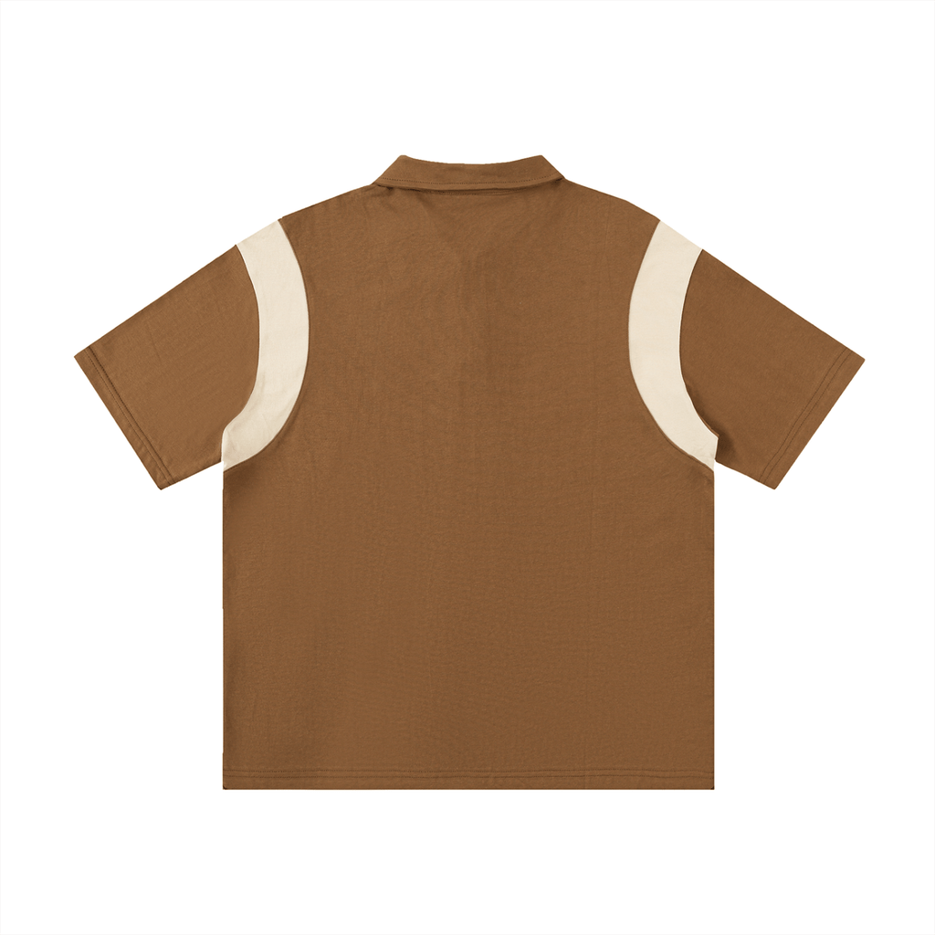 Bronze Contrast Polo - Airamak