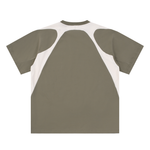 Olive Eclipse Raglan Tee