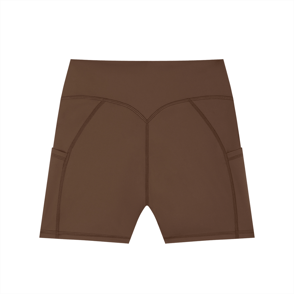 Women's High-Waisted Pocket Biker Shorts