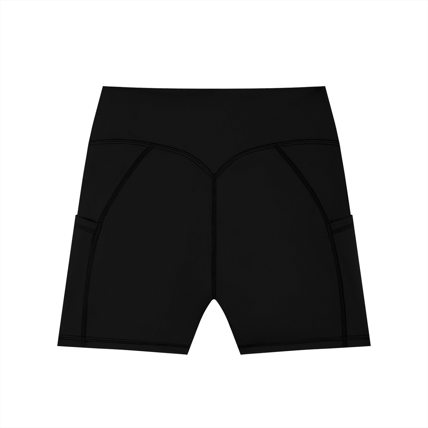 Women's High-Waisted Pocket Biker Shorts