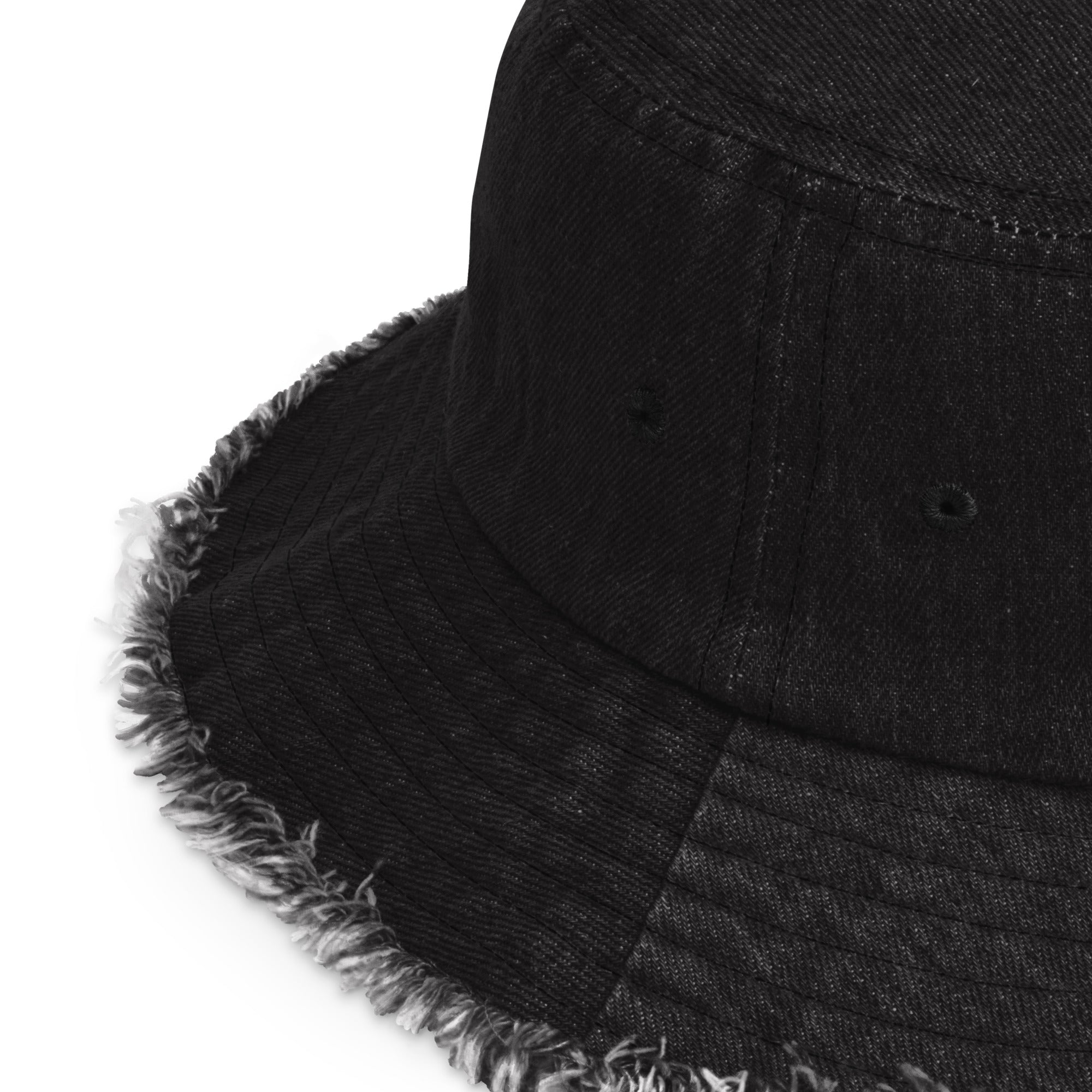 Equanimity Distressed Denim Bucket