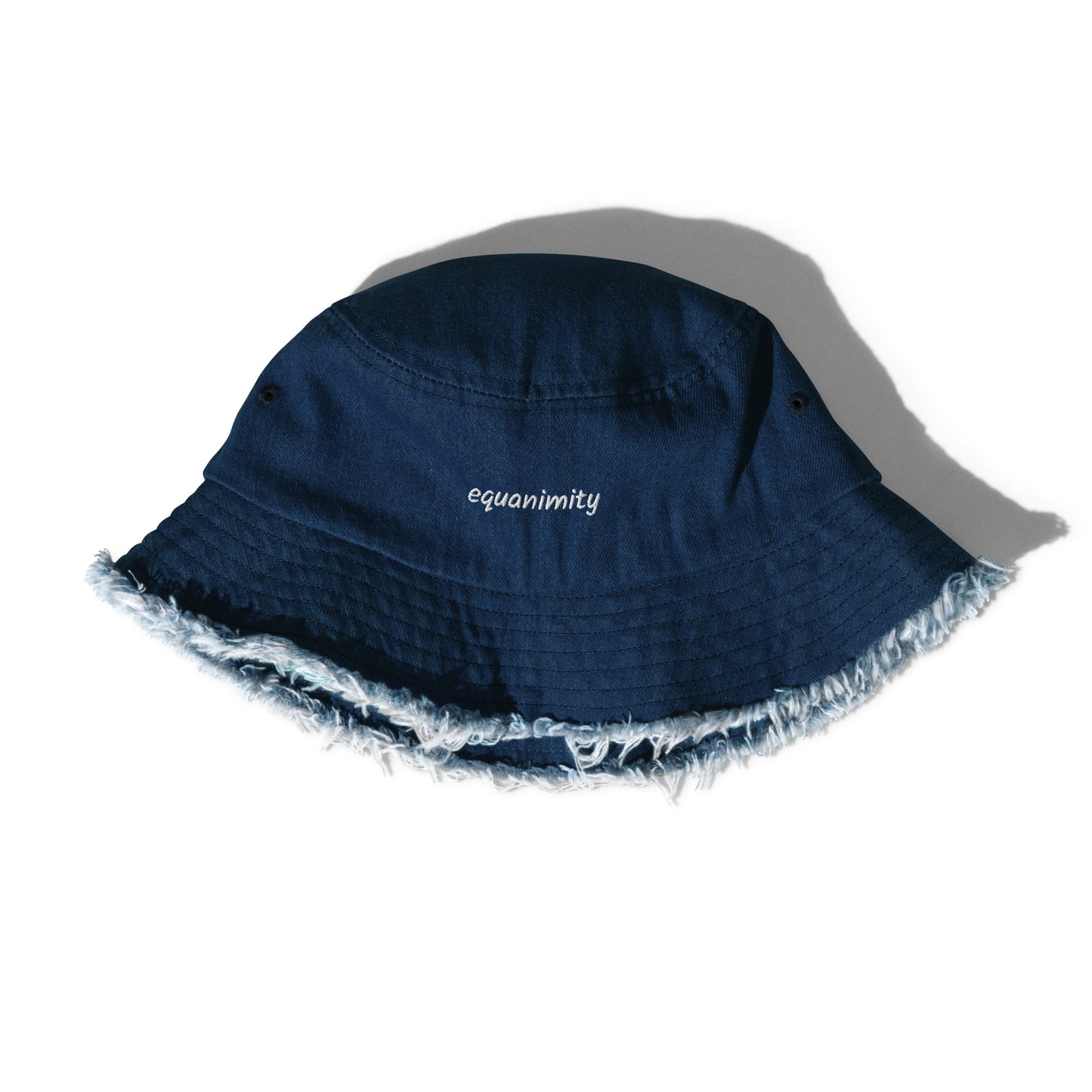 Equanimity Distressed Denim Bucket