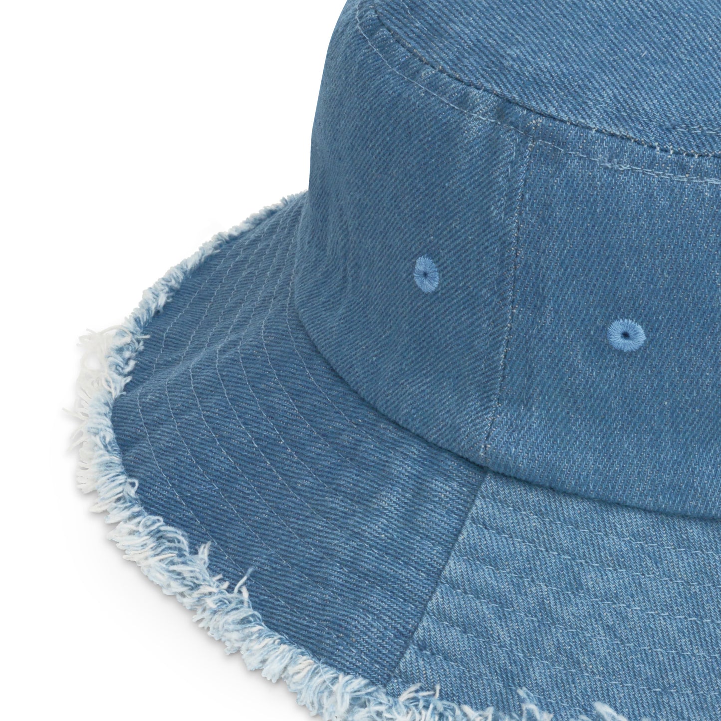 Equanimity Distressed Denim Bucket