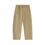 Sandstone Pleated Trousers