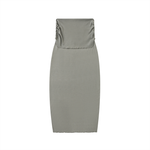 Sculpt Ribbed Maxi Skirt