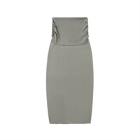 Sculpt Ribbed Maxi Skirt