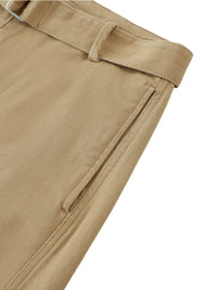 Sandstone Pleated Trousers
