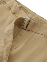 Sandstone Pleated Trousers