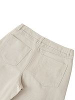 Bone Denim Straight Cut