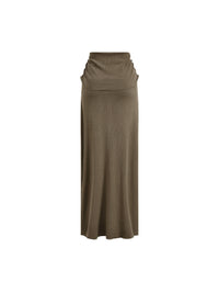 Sculpt Ribbed Maxi Skirt