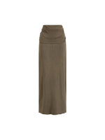 Sculpt Ribbed Maxi Skirt