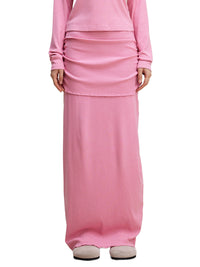 Sculpt Ribbed Maxi Skirt