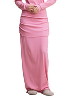 Sculpt Ribbed Maxi Skirt