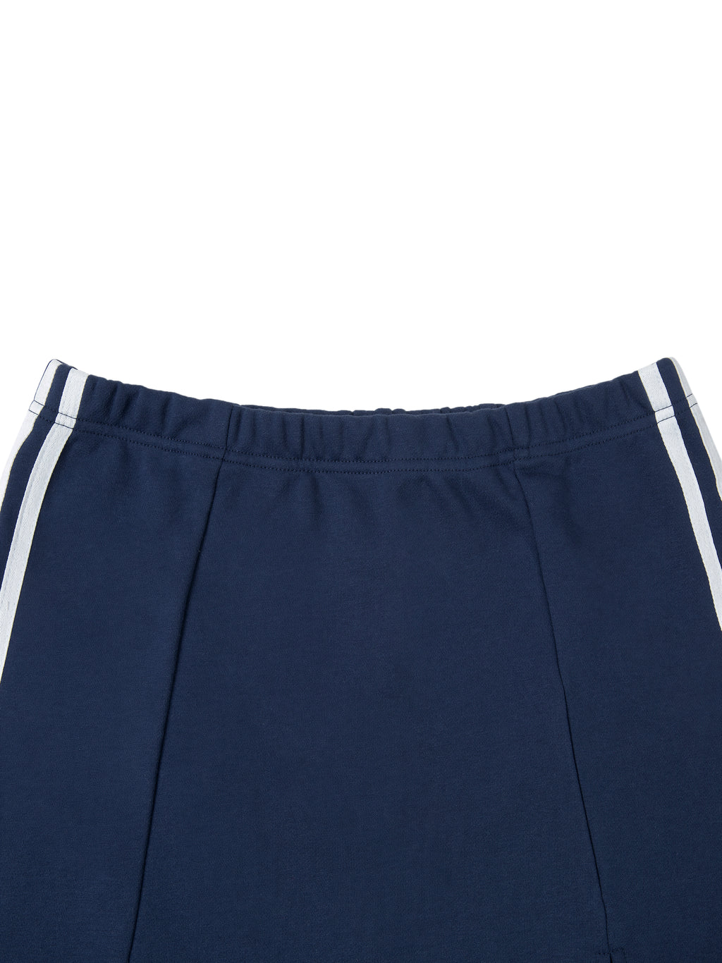 Contrast Side Stripe Slit Skirt - Airamak
