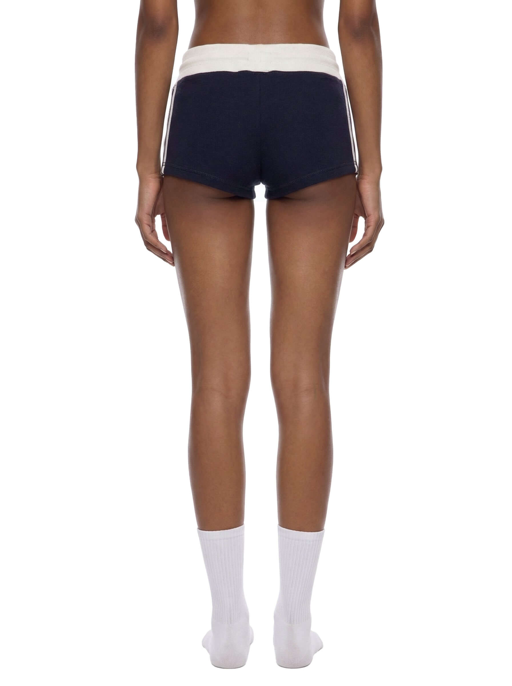 Women's Contrast Stripe Track Shorts