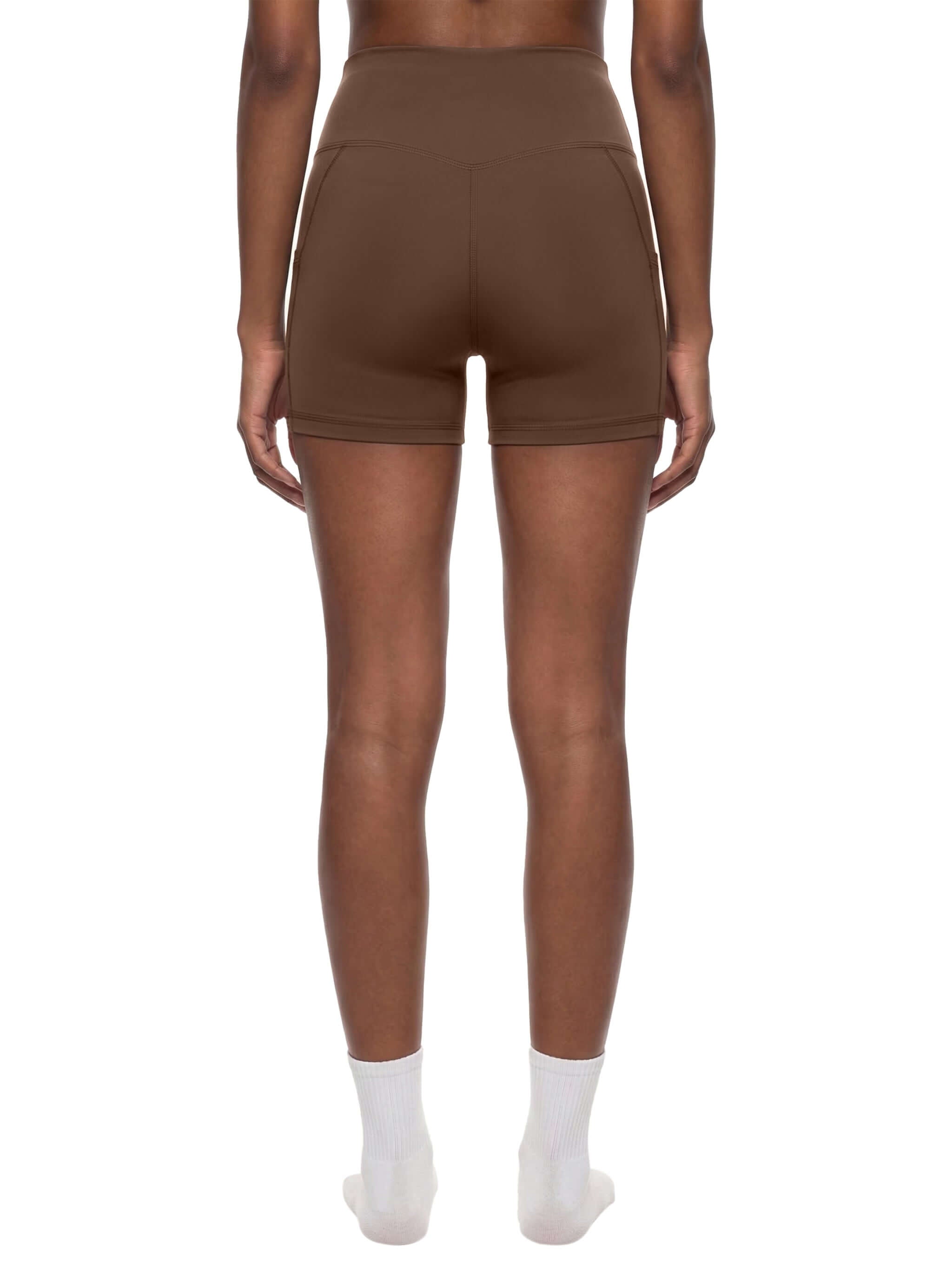 Women's High-Waisted Pocket Biker Shorts