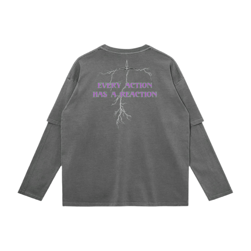 Reaction Faux-Layered Long Sleeve - Airamak