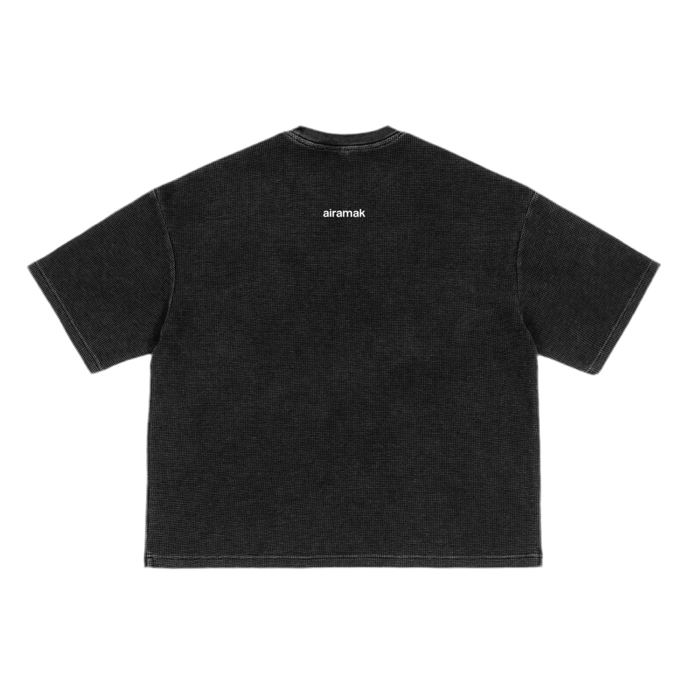 Silent Waffle Boxy Tee - Airamak