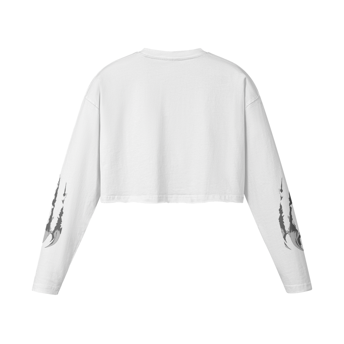 Wolf Moon Long-sleeve Crop