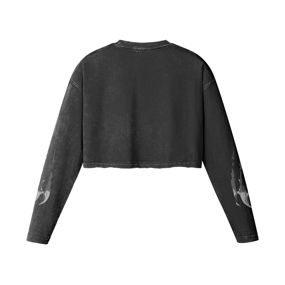 Wolf Moon Long-sleeve Crop