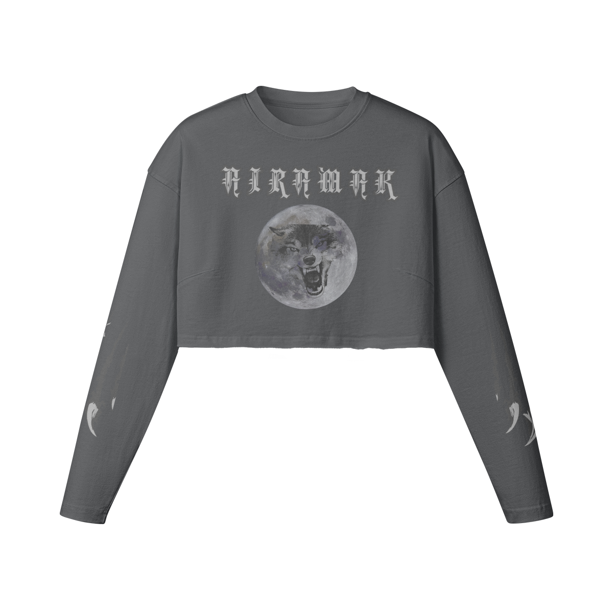 Wolf Moon Long-sleeve Crop