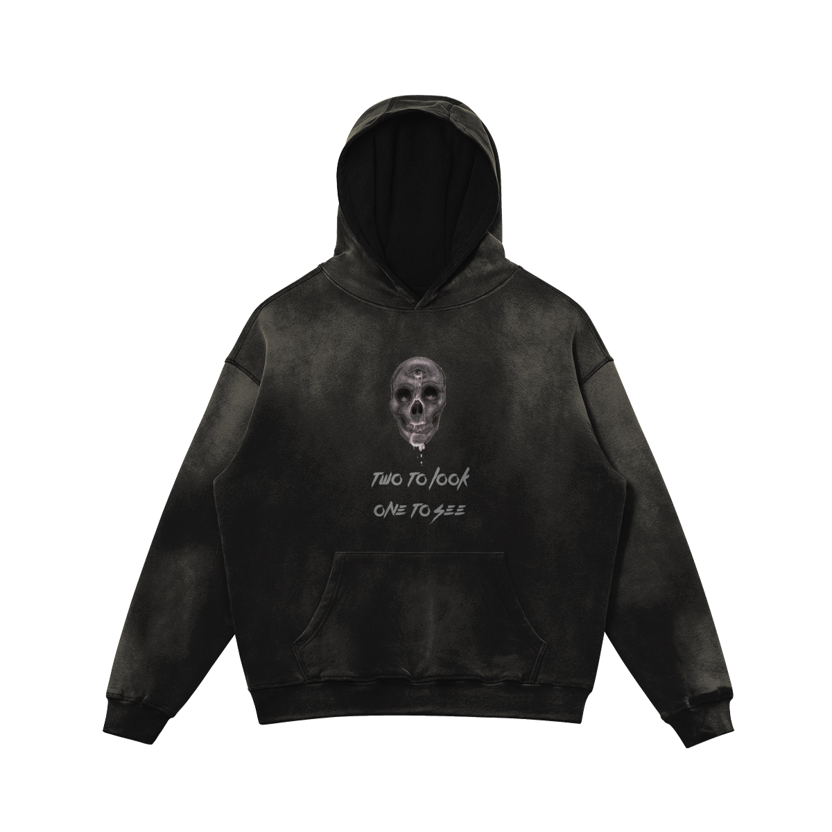 2 To Look Wash Hoodie