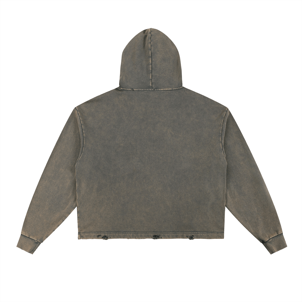 Vintage Graphite Washed Hoodie - Airamak