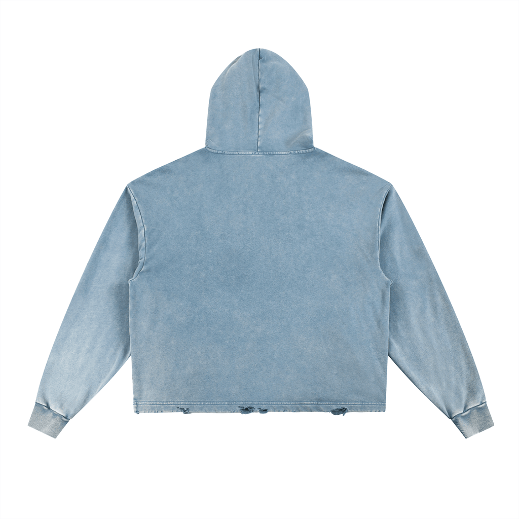 Vintage Ice Washed Hoodie - Airamak